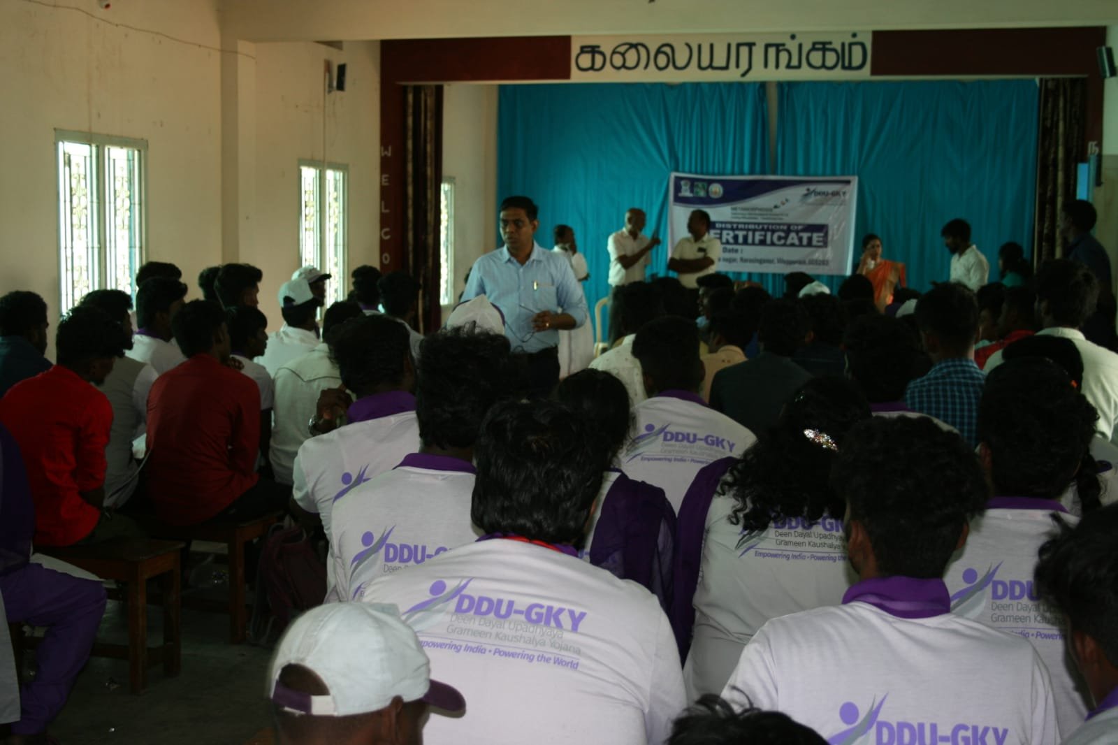 Placement Meeting with Rural Youth @ Kanjanur, Villupuram