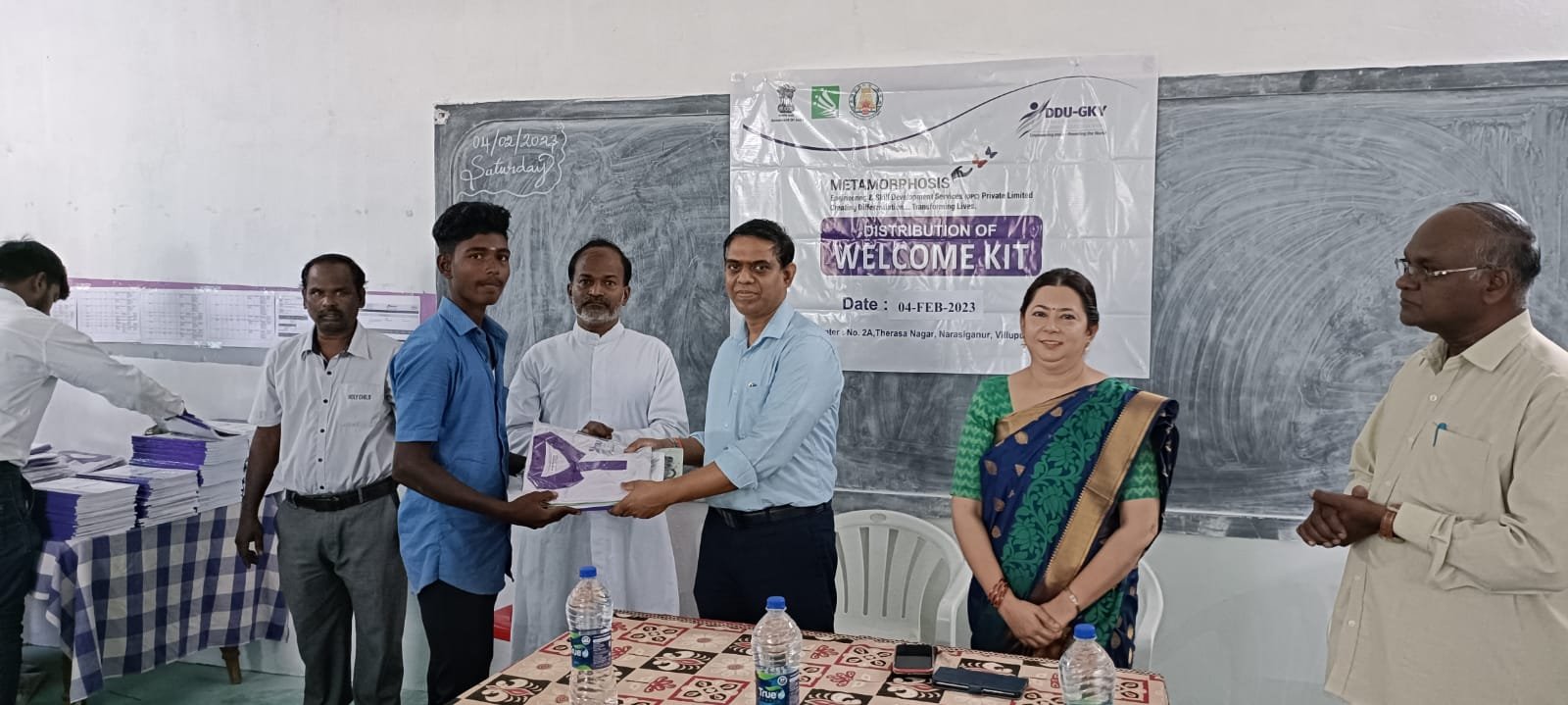 Welcome Kit Distribution to the Rural Youth Villupuram