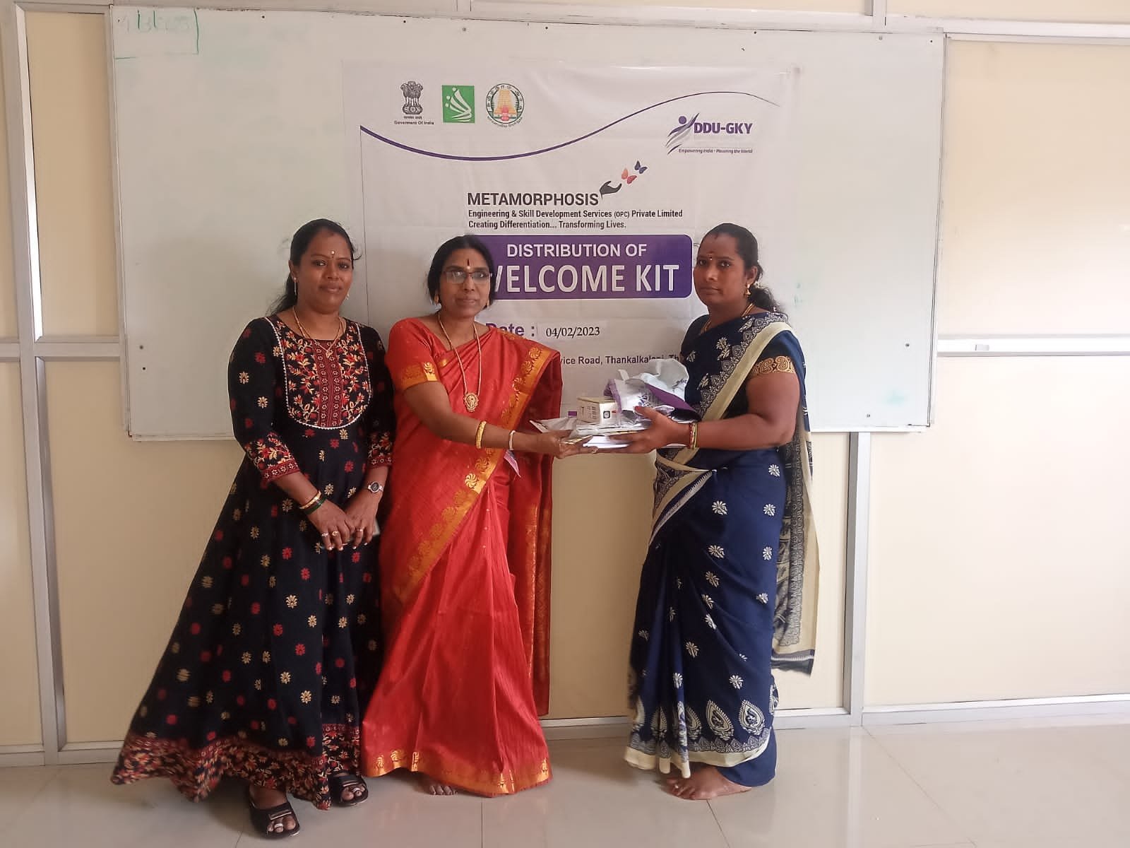 Welcome Kit Distribution to the Rural Youth for MESDS, Tiruvallur